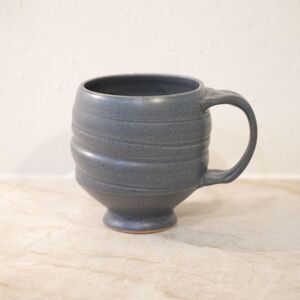 Handmade Wheel-Thrown Stoneware Mug